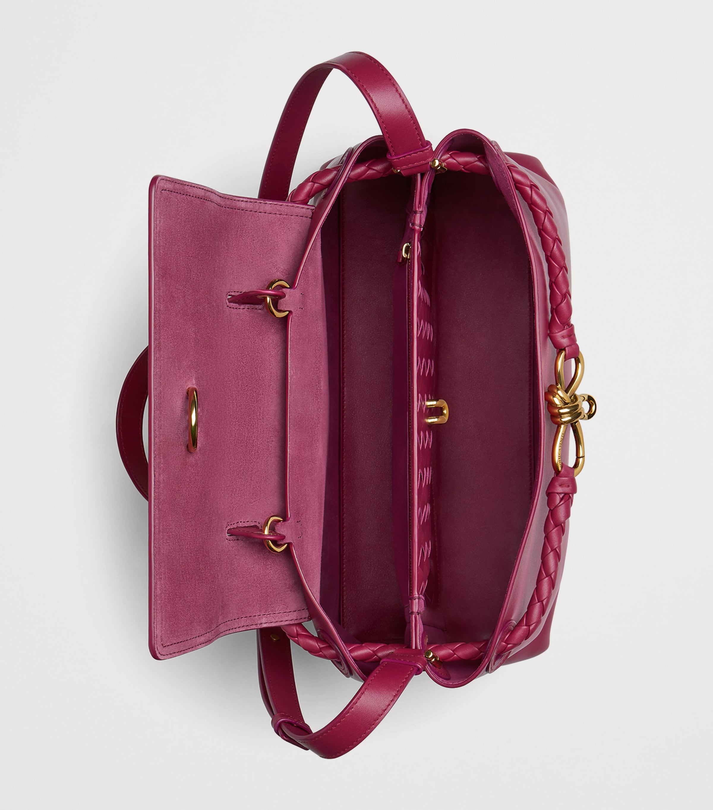 Bottega Veneta Ciao Ciao top-handle bag in calfskin leather, imported from the UK
