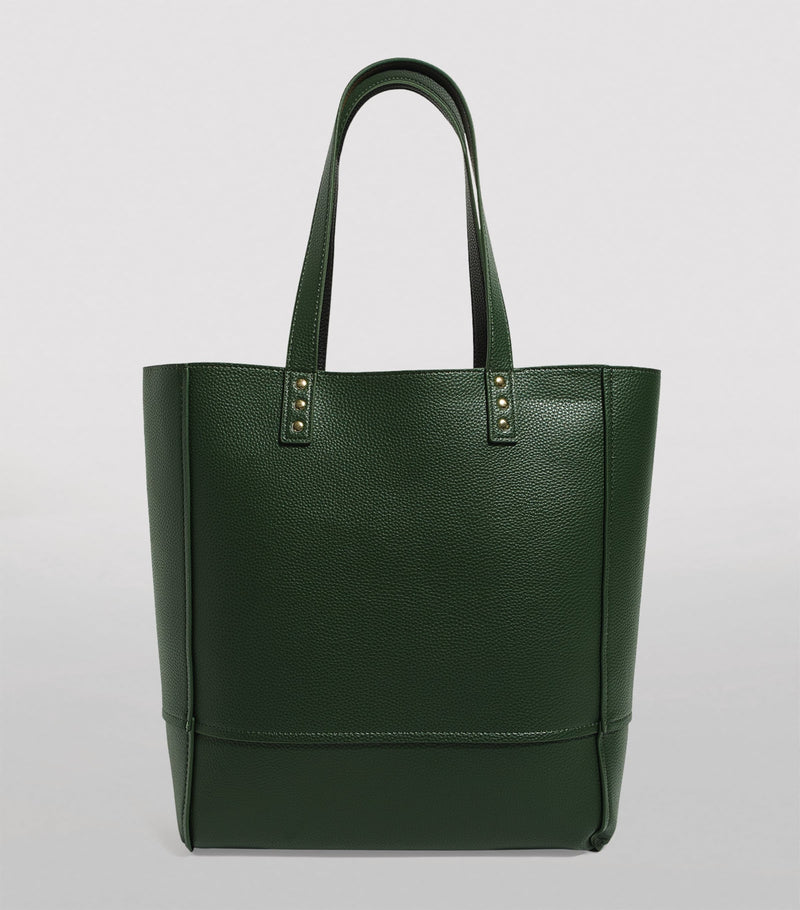 Harrods Fern tote bag pebbled polyurethane imported from the UK