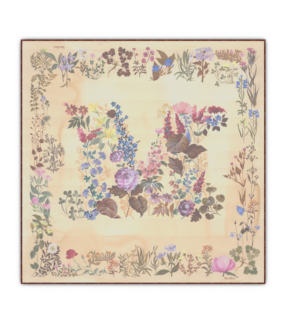 Max Mara silk printed scarf (British brand)