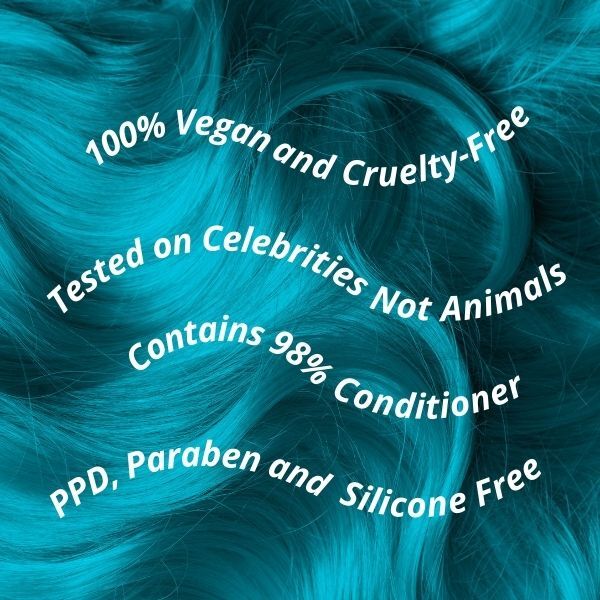 Manic Panic High Voltage hair dye Atomic Turquoise 237ml, imported from the UK