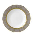 Wedgwood Anthemion Grey soup plate 23cm (British brand)