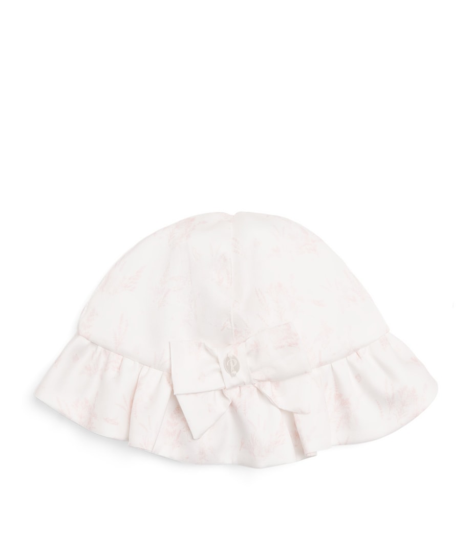 Patachou Liberty cotton bucket hat, imported from the UK