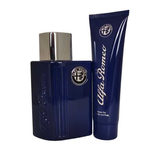 Alfa Romeo Blue EDT 125ml and gel imported from the UK