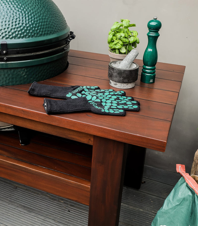 Big Green Egg extra large mahogany egg table nest - British product