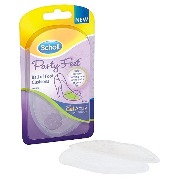 Scholl Party Gel Pads for Heels Ball of Foot Insoles GOODS Superdrug   