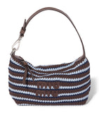 Miu Miu crochet stripe shoulder bag (British brand)