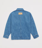 Givenchy kids denim logo-embroidered shirt 4-12+ years, UK version