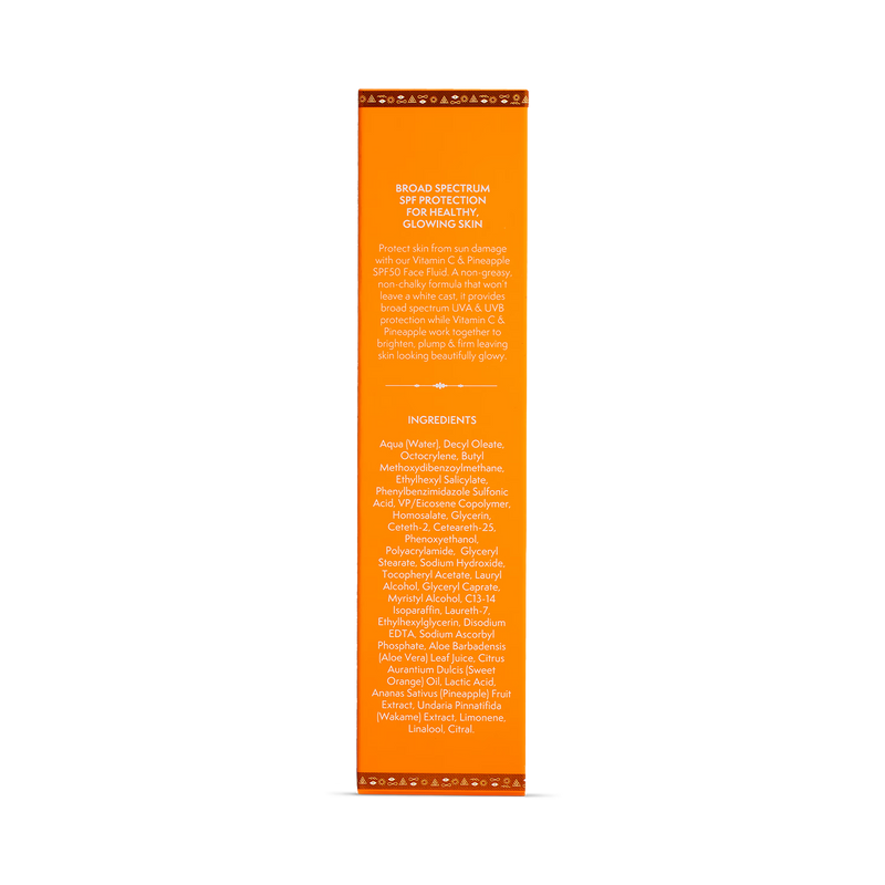 Nature Spell Vitamin C Pineapple Face Fluid 75ml, UK version