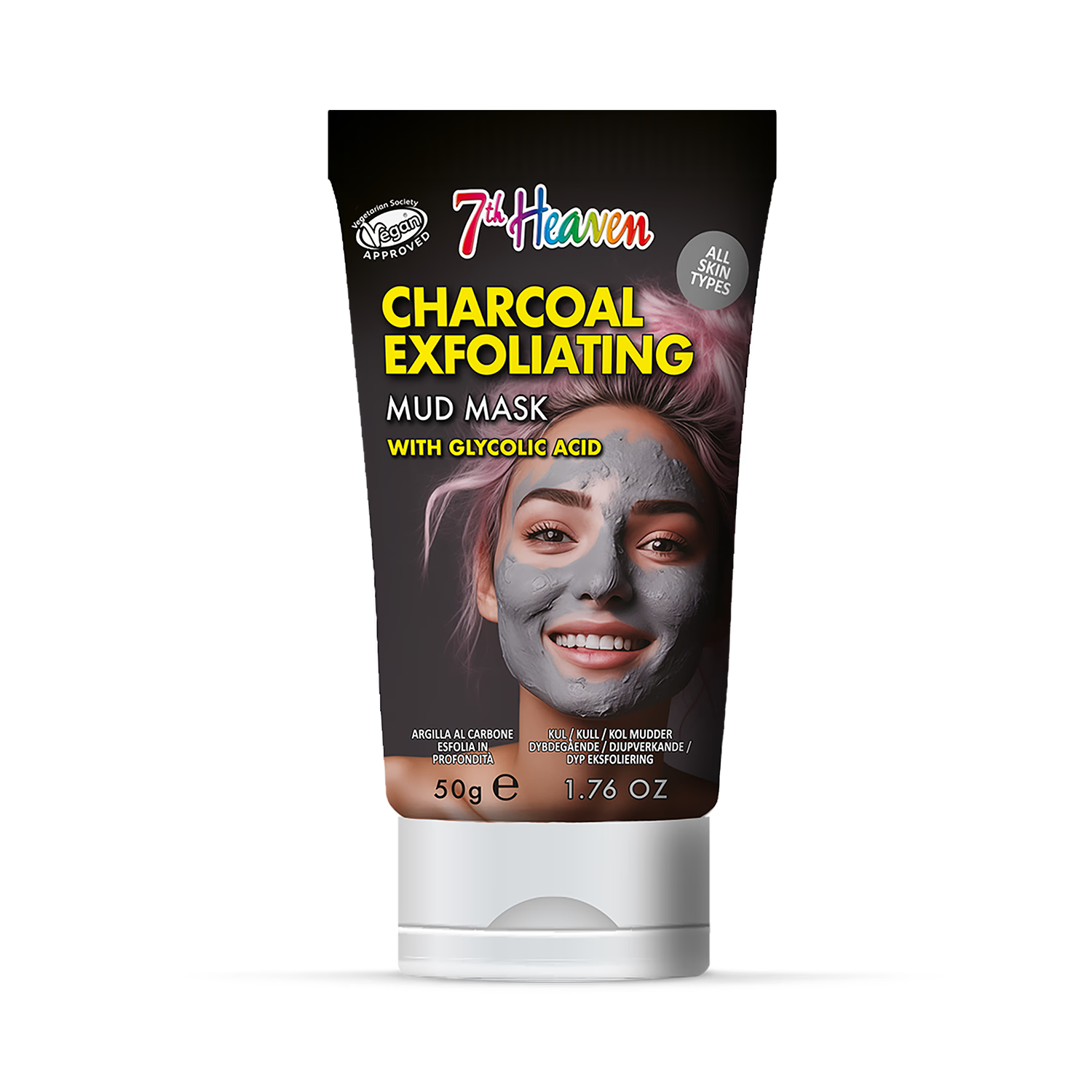 7th Heaven charcoal peel off mask 50ml, UK version