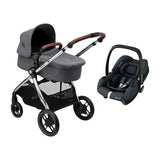 Maxi-Cosi Zelia Luxe with Cabriofix i-Size Travel System Twillic Grey GOODS Boots   