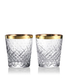 Waterford Gilded Crystal Tumblers 340ml - British product