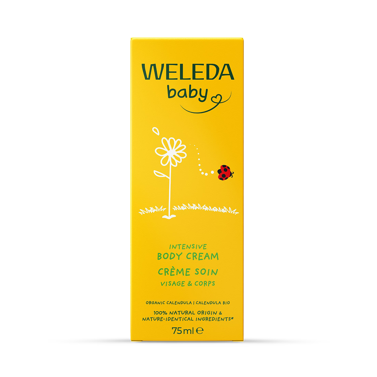 Weleda Baby Intensiv-Körpercreme 75ml (Britische Marke)