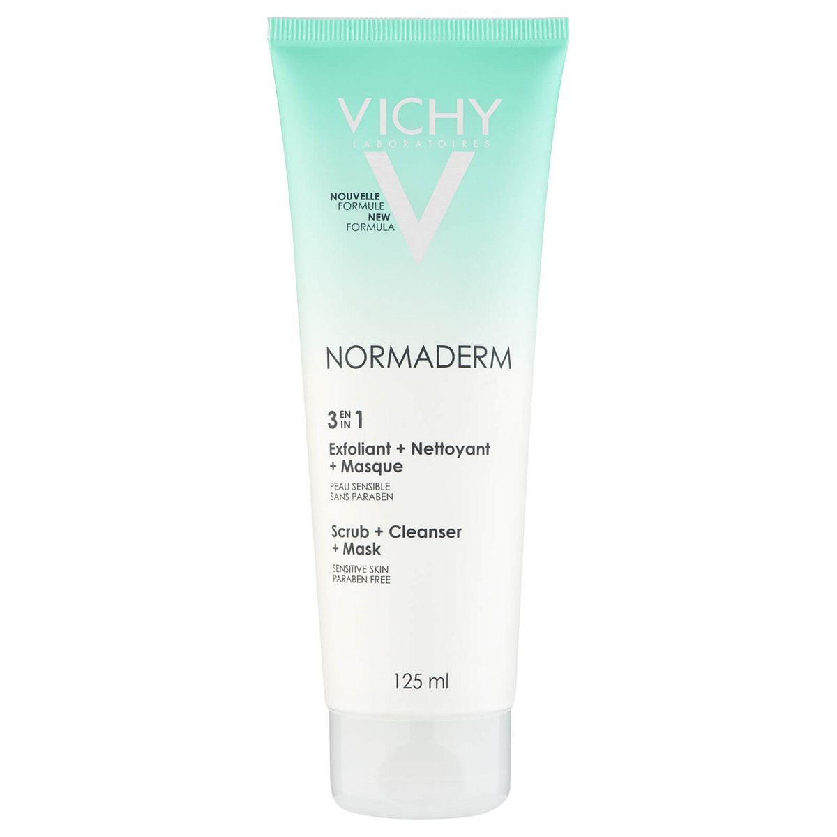 Vichy Normaderm 3-in-1 Mask Scrub Cleanser 125ml GOODS Boots   