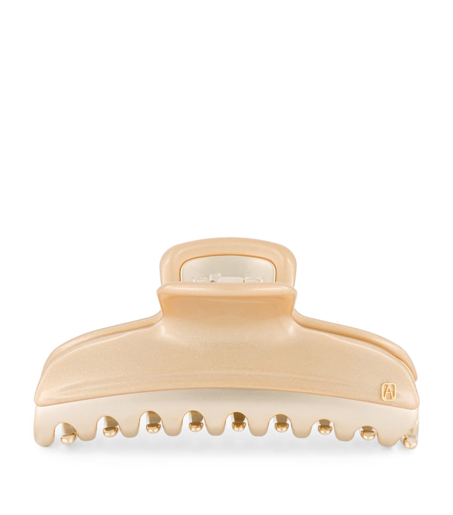 Alexandre de Paris gold-plated claw hair clip 10.5cm (British brand)