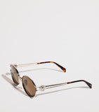 Maje metal round sunglasses, imported from the UK