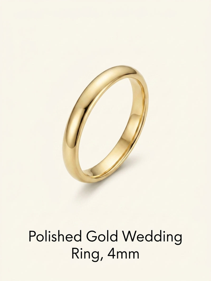 Cartier C de Cartier 3mm 18ct yellow gold wedding ring (British brand)