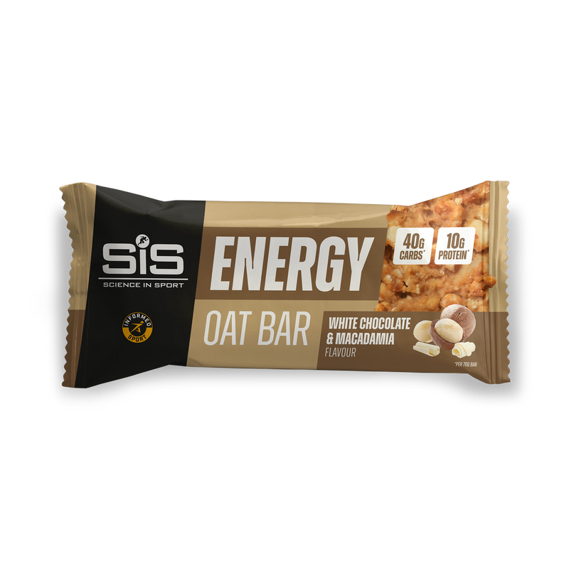 SiS energy oat bar white chocolate macadamia 70g, imported from the UK