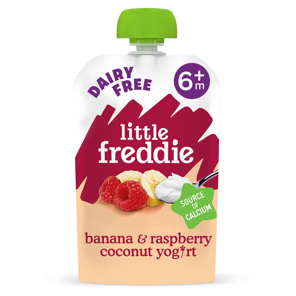 Little Freddie Organic Banana & Raspberry Coconut Yogurt Smooth Stage 1 +6m 90g