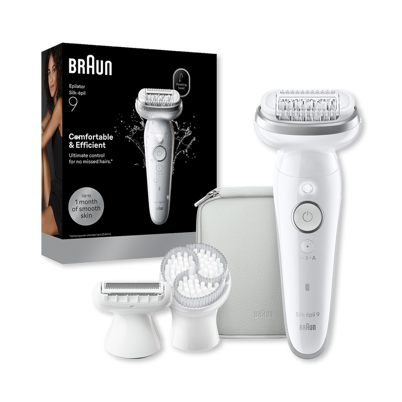 Braun Silk·épil 9 wet and dry epilator, UK version