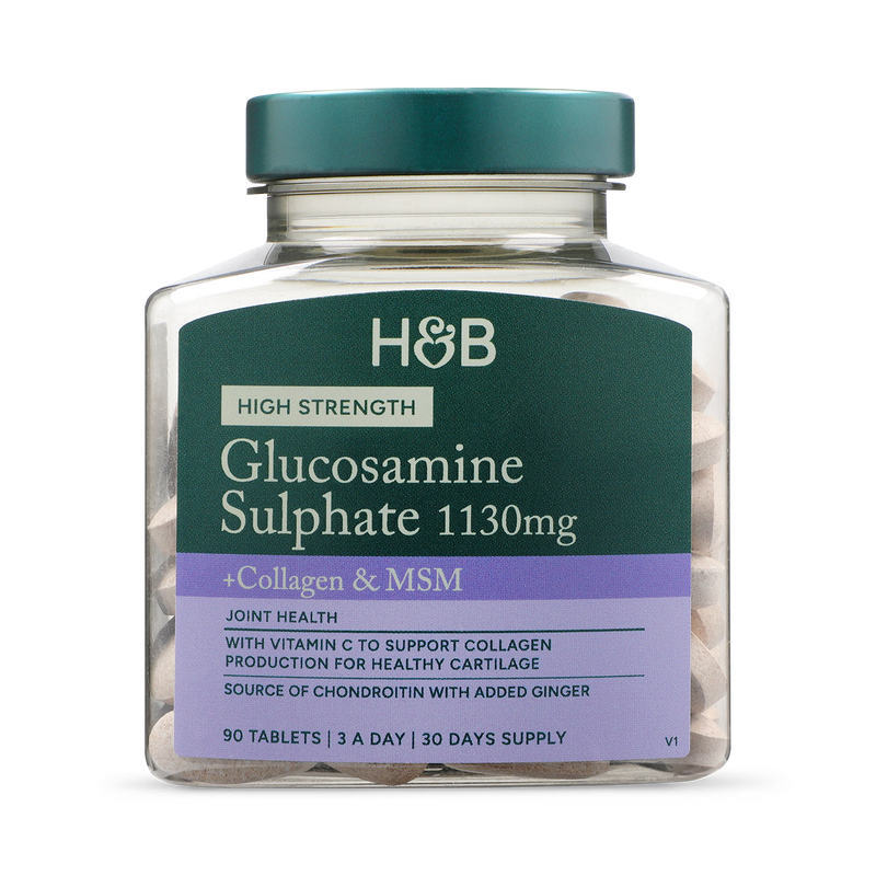 Holland & Barrett glucosamine chondroitin complex 90 tablets, imported from the UK