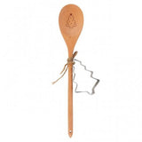 Something Different wooden spoon set Christmas tree design, UK version