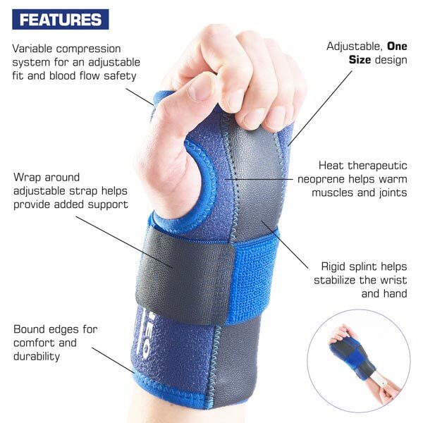 Neo G Stabilized Wrist Brace RIGHT - One Size GOODS Superdrug   