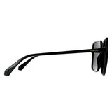 Polaroid black polarized women sunglasses oversized square - British product