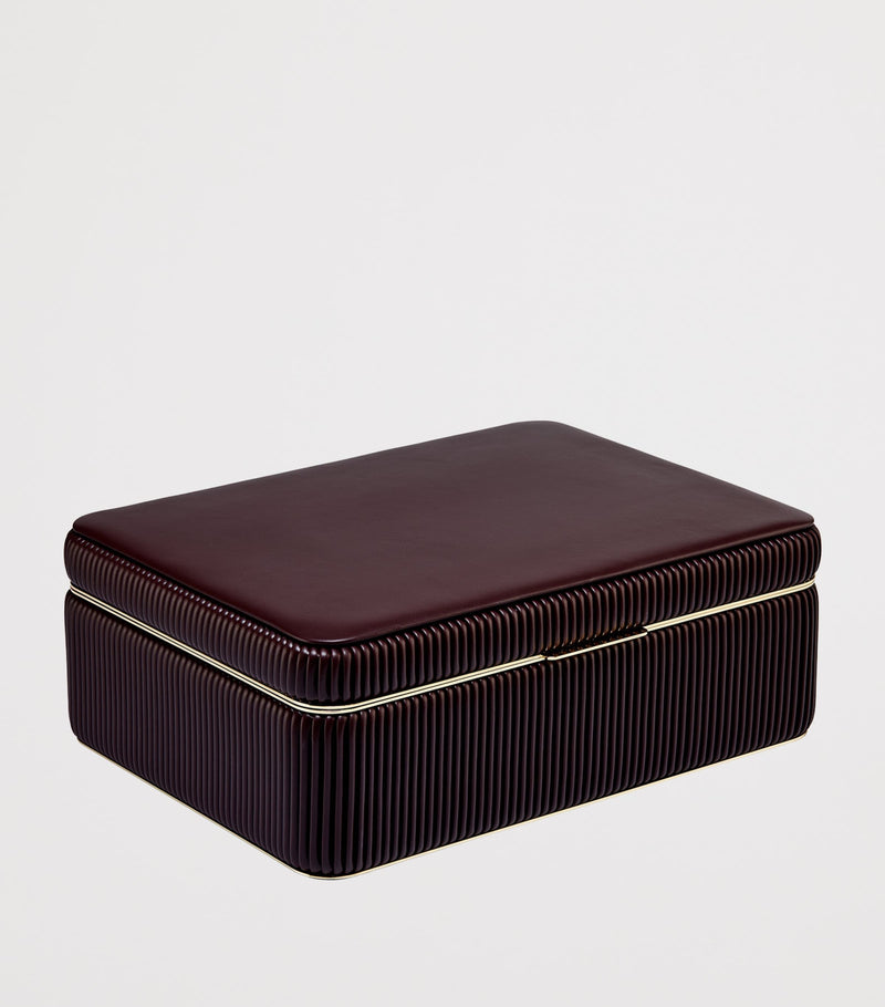 WOLF Large Bella jewellery box - British product