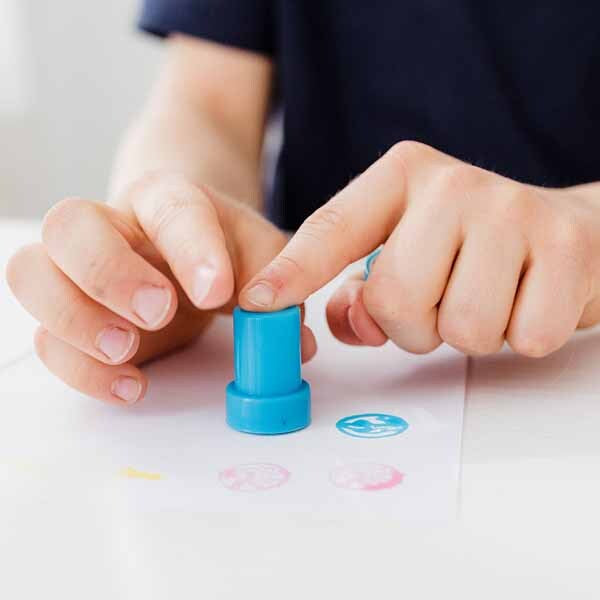 Totum Paw Patrol self inking stamps, UK version