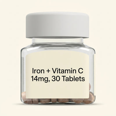 Holland & Barrett Holland & Barrett Iron & Vitamin C 14mg 30 Tablets- Buy online at McGrocer