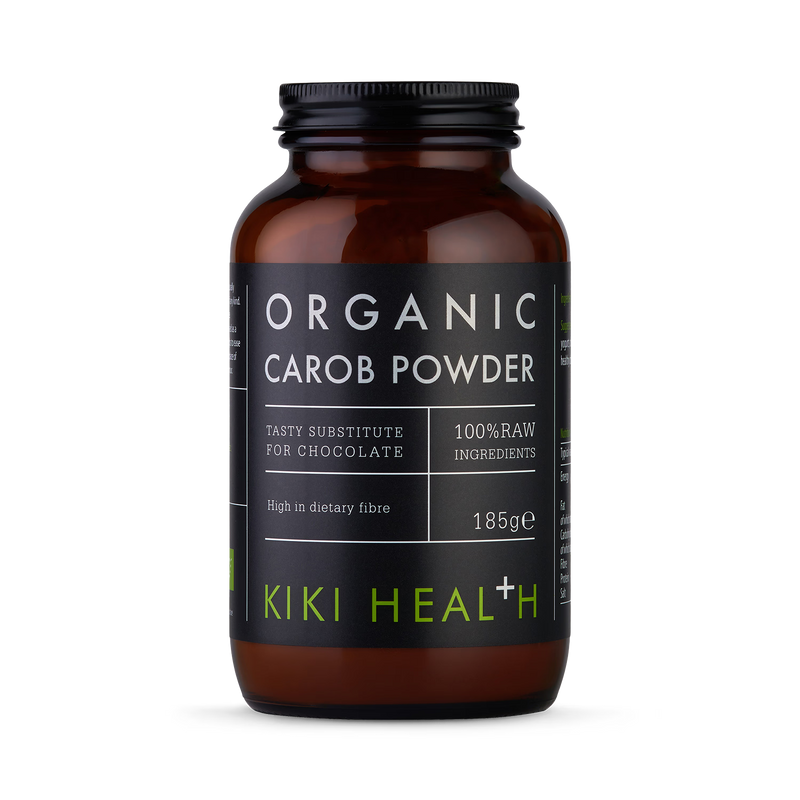 KIKI Health Organic Carob Powder 185g - British product