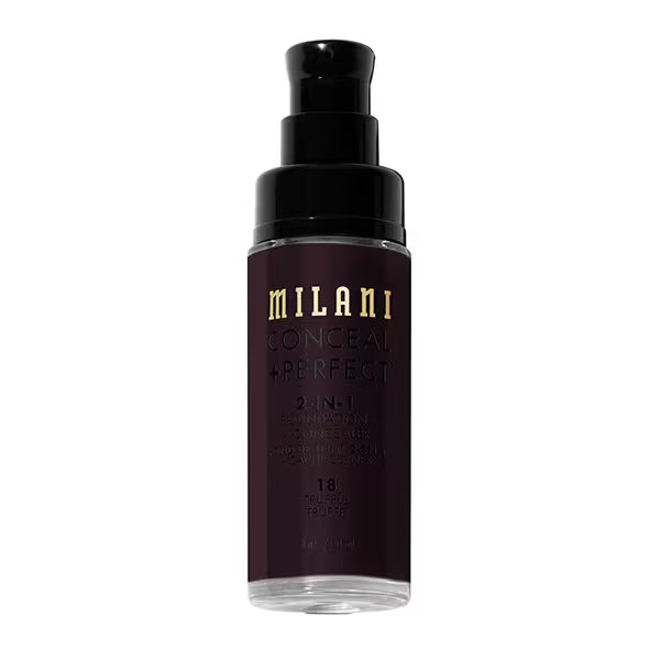 Milani Conceal + Perfect Foundation Alabaster 30ml, imported from the UK