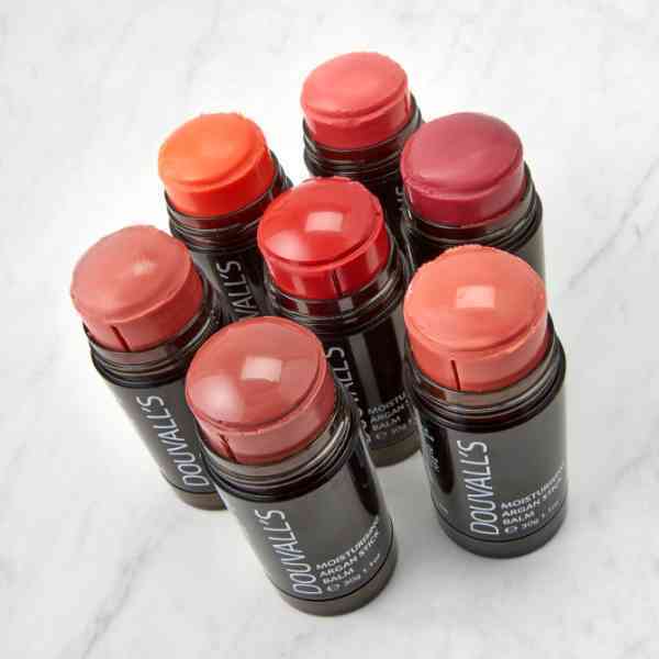 Douvall's Argan Colour Stick Balm Blaze 30g - British product