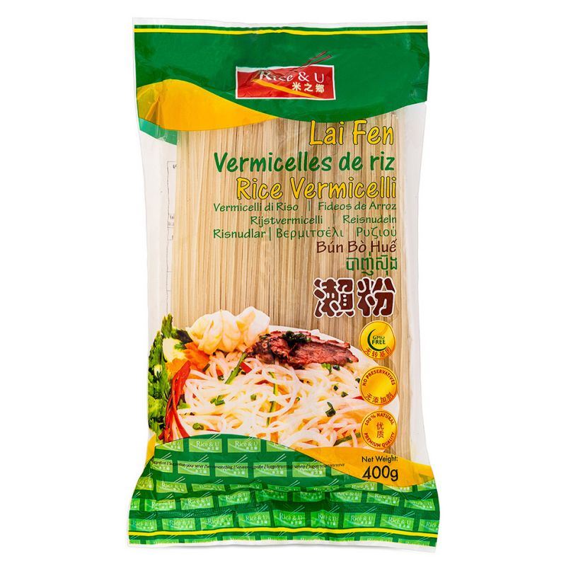 Rice & U Lai Fen rice vermicelli - British product