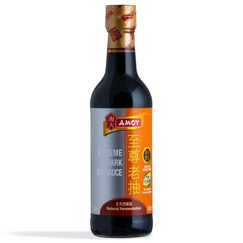 Amoy Supreme traditional dark soy sauce - British product