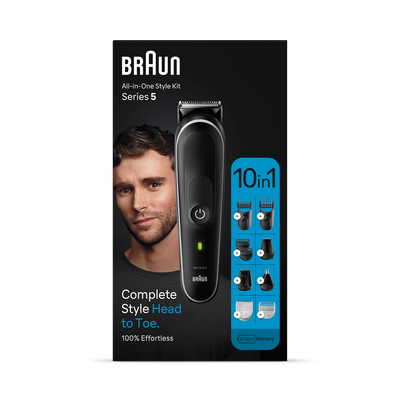 Holland & Barrett Braun Series 5 All-In-One Style Kit MGK5440 10-in-1 Grooming Kit- Buy online at McGrocer