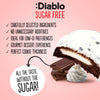 Diablo no added sugar cookies and cream white chocolate 128g, British product