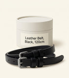 Prada leather double-buckle belt, UK version