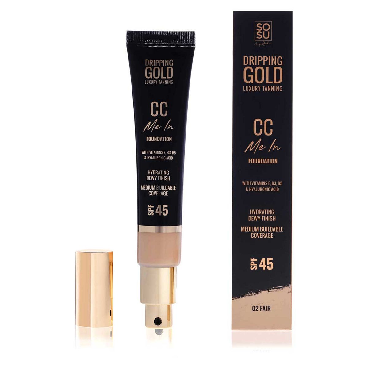 SOSU Dripping Gold CC Cream SPF 02 32ml Body Care Boots   