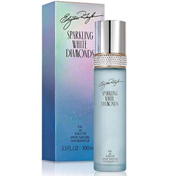 Elizabeth Taylor Sparkling White Diamonds perfume EDT 100ml - British product