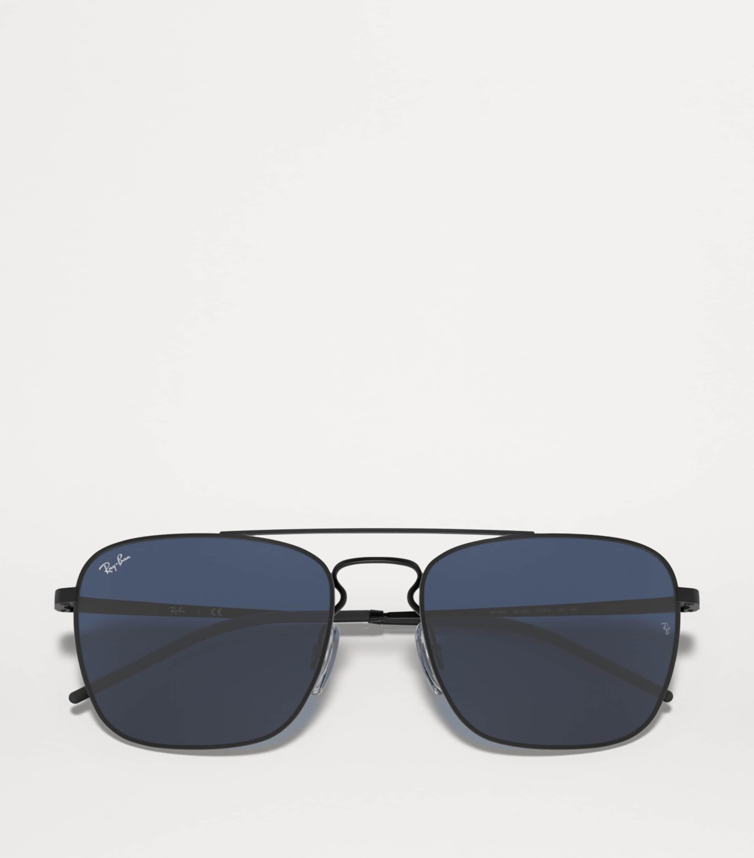 Ray-Ban metal square sunglasses, UK version