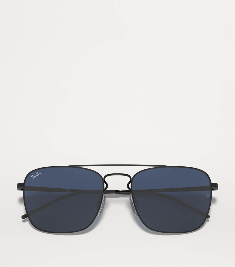 Ray-Ban metal square sunglasses, UK version
