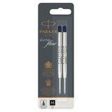 Parker Ball pen Refill Black 2 pack Office Supplies ASDA   