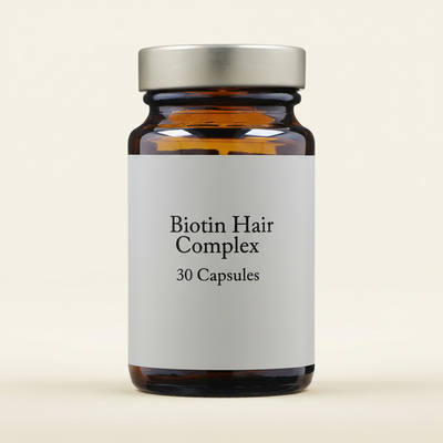 Holland & Barrett Biotin Hair High Strength Complex Hair Support 30 Capsules