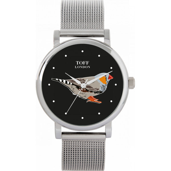 Toff London Ladies Grey Finch watch stainless steel bracelet, UK version