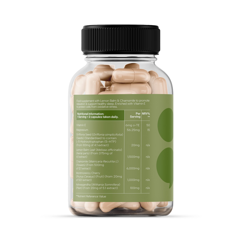 Paused Sleep Aid 60 capsules (British brand)