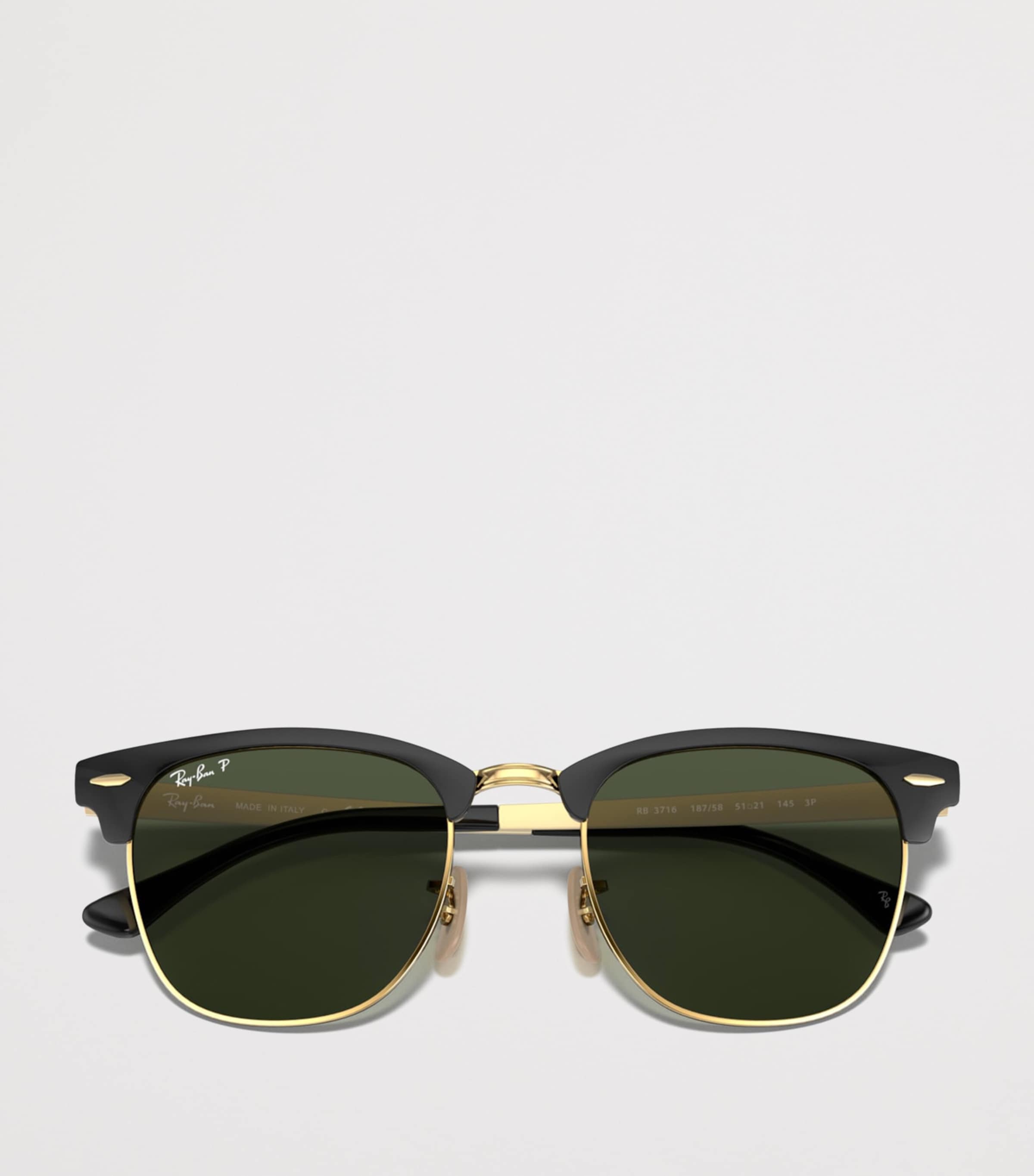 Ray-Ban Clubmaster Metal Square sunglasses, UK version
