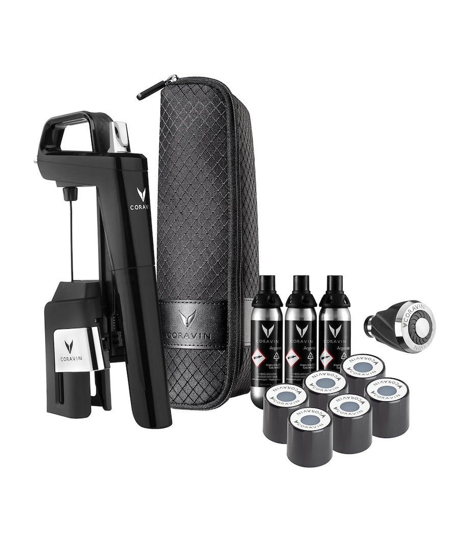 Coravin Timeless Six+ wine preservation set 12-piece - British product