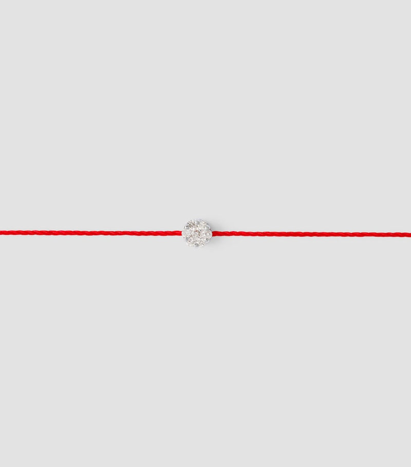 Redline white gold diamond bracelet 16.5cm (British brand)