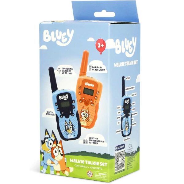 OTL walkie talkie set Bluey and Bingo - British product